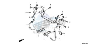 NC700SDC drawing IGNITION COIL