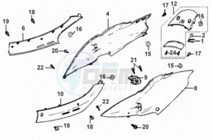 JET EURO X 50 drawing COWLING