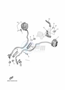 CZD300-A XMAX 300 (BBA3) drawing INTAKE