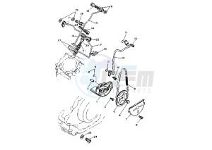 XV VIRAGO 1100 drawing OIL PUMP