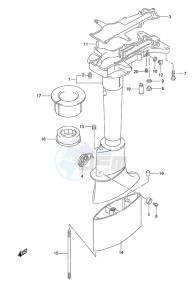 DF 6 drawing Drive Shaft Housing