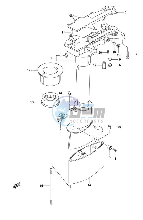 Drive Shaft Housing