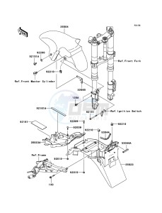 NINJA ZX-12R ZX1200B6F FR GB XX (EU ME A(FRICA) drawing Fenders