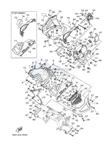 XT1200Z (2BS4) drawing COWLING