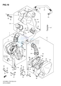 VLR1800 (E3-E28) drawing AIR CLEANER