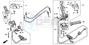 CN250 drawing SWITCH/CABLE