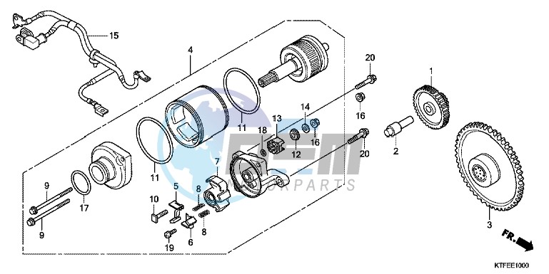 STARTING MOTOR