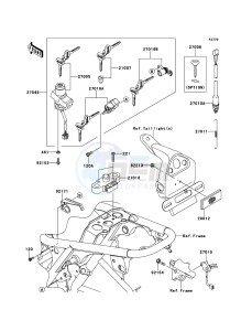 W800 EJ800ABS GB XX (EU ME A(FRICA) drawing Ignition Switch