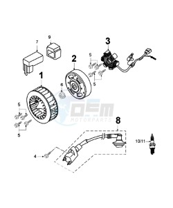 VSX A BE drawing IGNITION PART