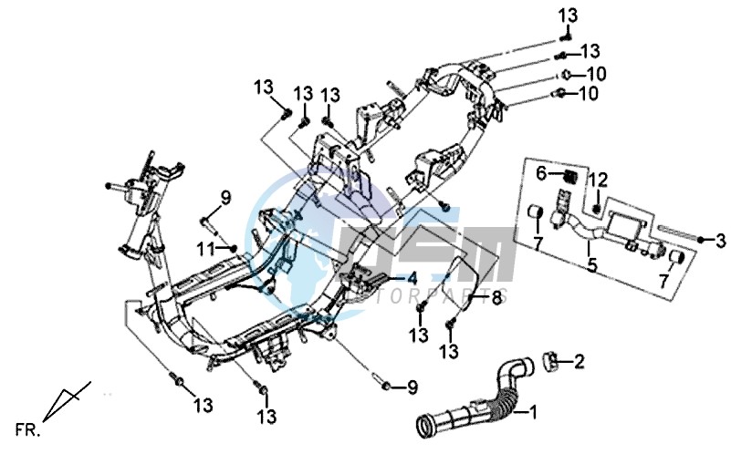 FRAME / ENGINE MOUNT