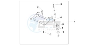 CBF600NA drawing CARRIER BRACKET