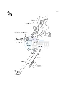 ER-6f ABS EX650B7F GB XX (EU ME A(FRICA) drawing Stand(s)