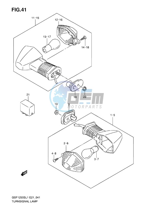 TURNSIGNAL LAMP