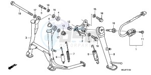 CBF1000FB drawing STAND