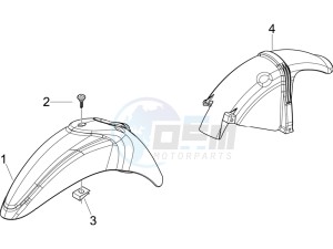 Liberty 50 4t Delivery drawing Wheel housing - Mudguard