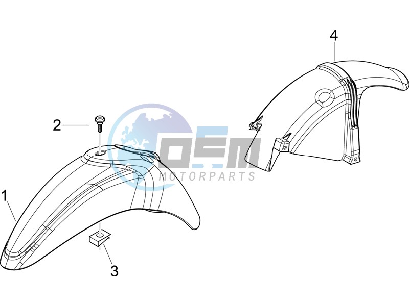 Wheel housing - Mudguard