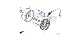 VT750C2F9 Australia - (U / KMH MME) drawing GENERATOR