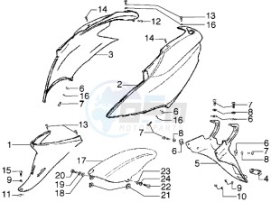 Diesis 50 drawing Fairings