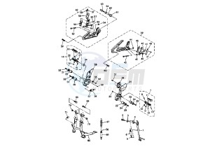 FZS FAZER 1000 drawing STAND-FOODREST