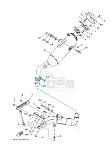 XT1200ZE SUPER TENERE ABS (2KB4) drawing EXHAUST