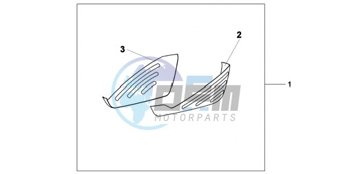 PANNIER SCUFF PAD SET B