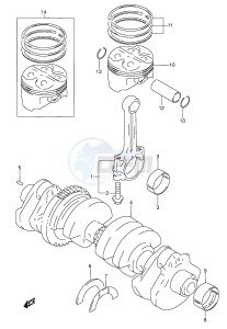 RF600R (E2) drawing CRANKSHAFT