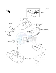 JT 1500 A [STX-15F] (A6F-A9F) A7F drawing METERS