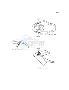 Z250SL_ABS BR250FFF XX (EU ME A(FRICA) drawing Decals(Ebony)