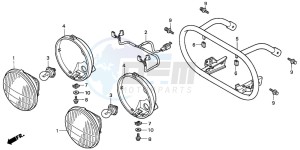 SFX50 drawing HEADLIGHT (2)