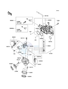 VN900 CLASSIC VN900BCF GB XX (EU ME A(FRICA) drawing Throttle