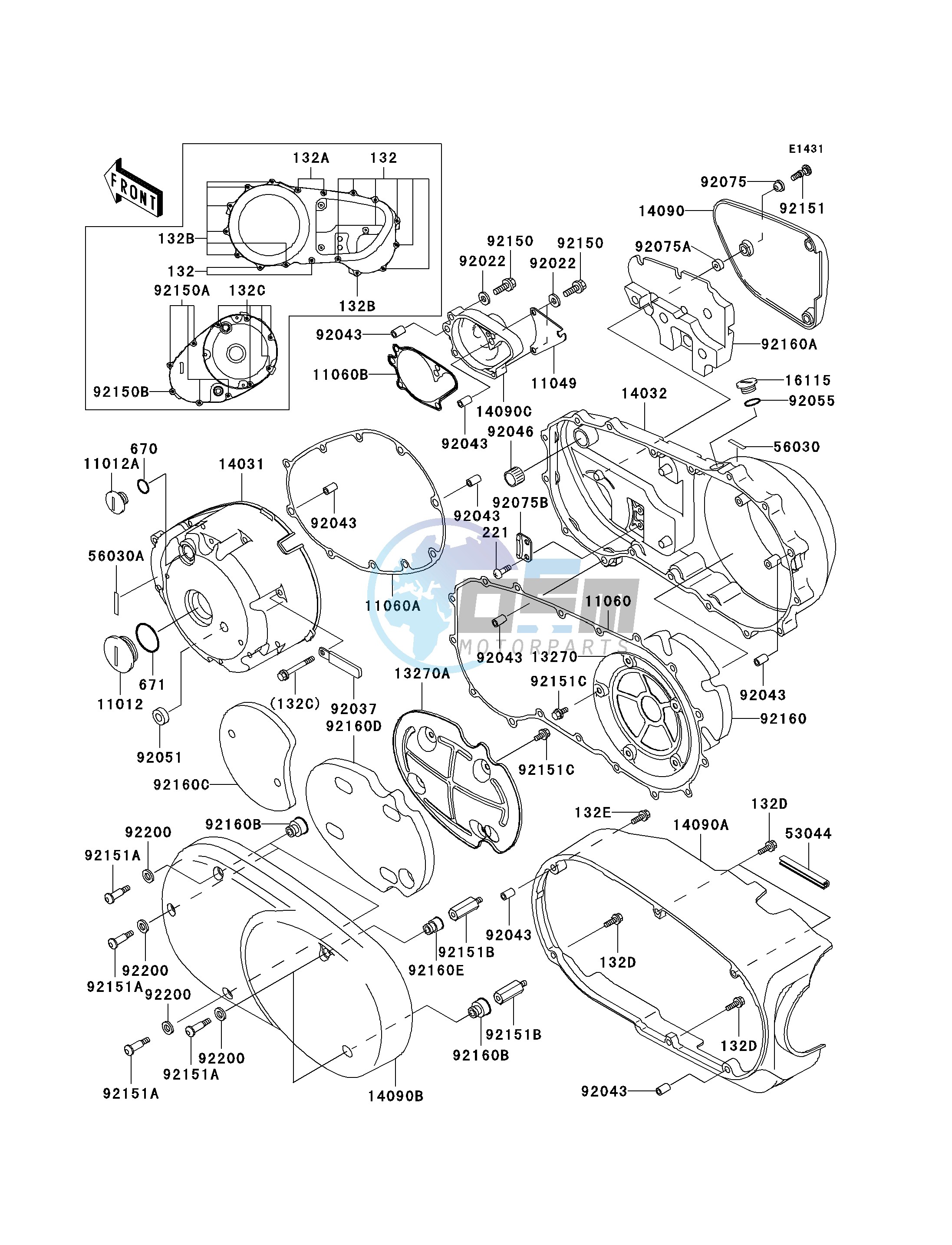 ENGINE COVER-- S- -