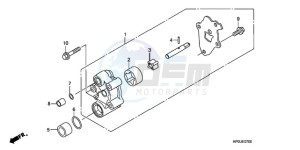 TRX500FE9 Australia - (U) drawing OIL PUMP