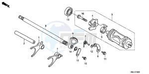 VFR800FH 2ED - (2ED) drawing CRANKSHAFT/PISTON