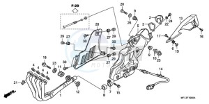 CBR1000RR9 Europe Direct - (ED / REP) drawing EXHAUST MUFFLER