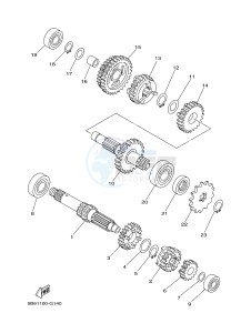 TT-R110E (5B6P 5B6R 5B6S 5B6S) drawing TRANSMISSION