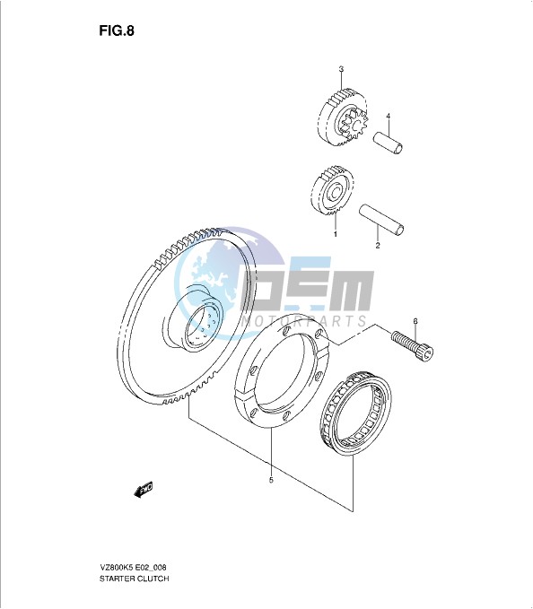 STARTER CLUTCH