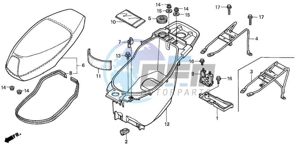 SEAT/LUGGAGE BOX