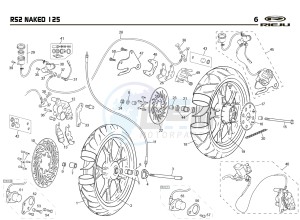 RS2 NAKED PRO 125 drawing WHEELS