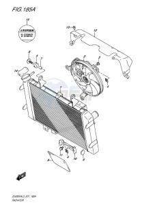 DL650X ABS V-STROM EU drawing RADIATOR