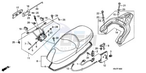 FES1259 Europe Direct - (ED / 2ED) drawing SEAT/REAR CARRIER