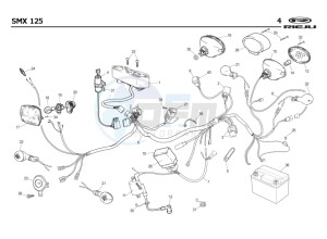 SMX-125-4T-BLUE drawing ELECTRICAL