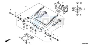 TRX420FPEC drawing SWINGARM