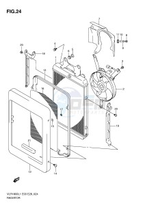 VLR1800 (E3-E28) drawing RADIATOR