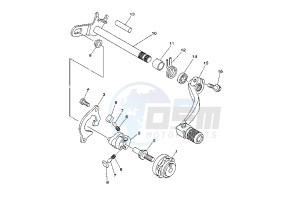 WR F 250 drawing SHIFT SHAFT