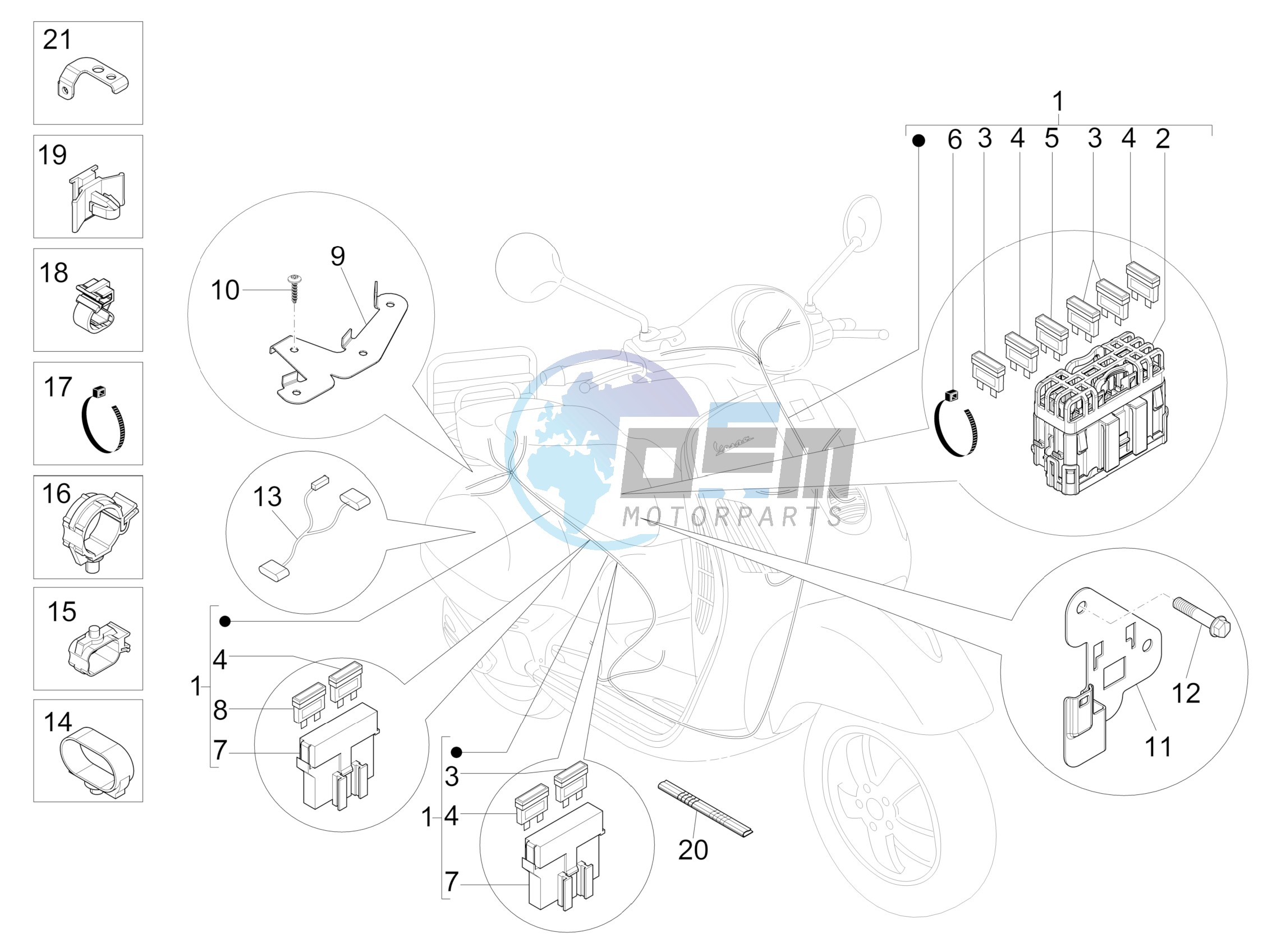 Main cable harness