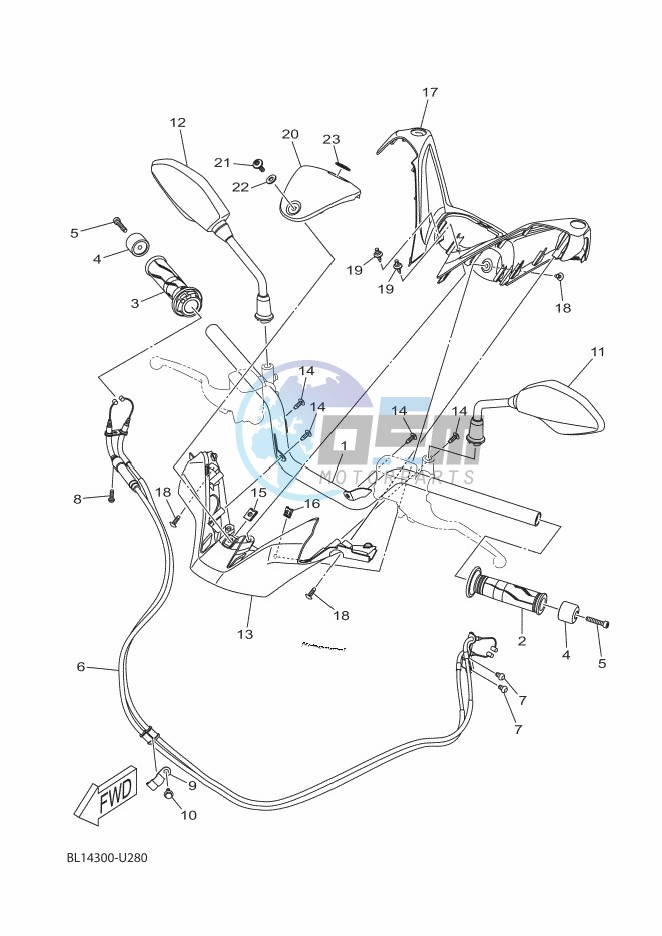 STEERING HANDLE & CABLE