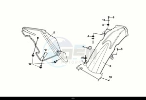 SYMPHONY ST 50 (XL05W1-EU) (E5) (M1) drawing RR. MUDGUARD