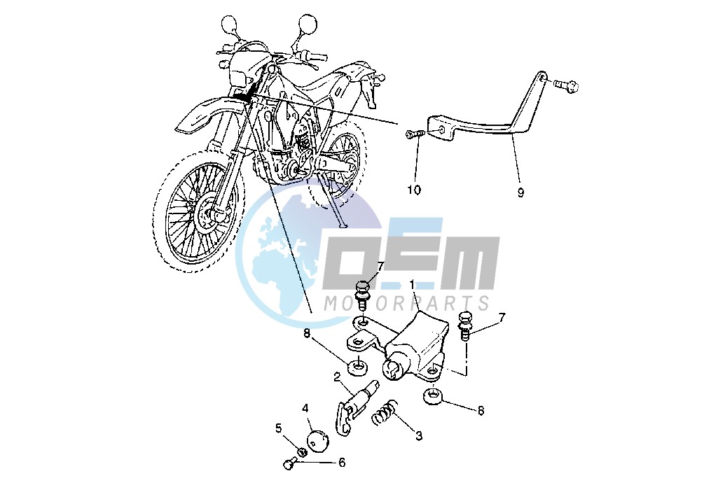 LOCK ASSY, STEERING EURO KIT