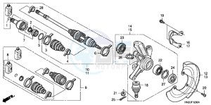 SH125DH UK - (E) drawing RESERVE TANK