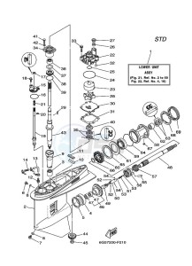 200A drawing LOWER-CASING-x-DRIVE-1